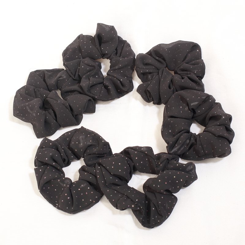 Moonlight Texture Hair Tie for Women and Girls | Pack of 6 |